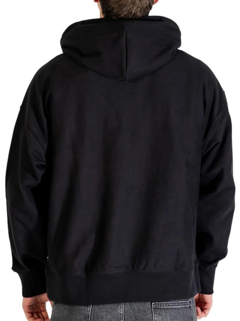 Sweat com Capuz Preto para Homem Calvin Klein Jeans Premiums Preto - Kiabi
