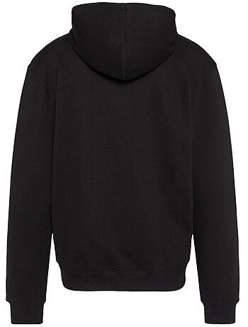 Sweat com capuz branco para homem schott sidney