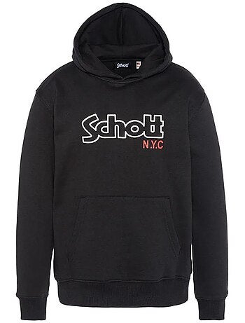 Sweat com Capuz Preto para Rapaz Schott Sidney