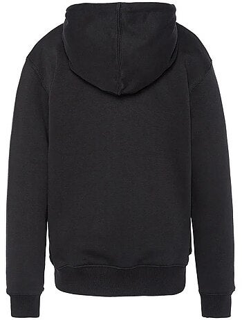 Sweat com capuz preto para rapaz schott sidney