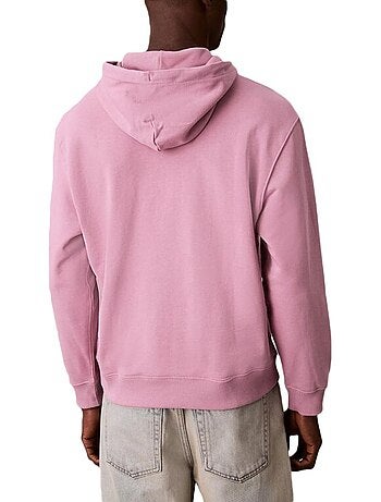 Sweat com Capuz Amarelo para Homem Calvin Klein Jeans 350 Terry Monogram