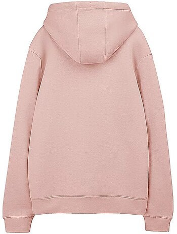 Sweat com capuz rosa para homem teddy smith