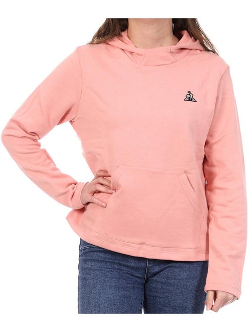 Sweat com Capuz Rosa para Mulher Le Coq Sportif N°8 - Kiabi Sweat com Capuz Rosa para Mulher Le Coq Sportif N°8 - Kiabi