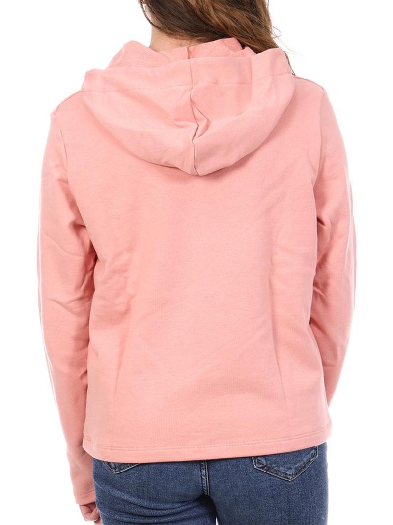 Sweat com Capuz Rosa para Mulher Le Coq Sportif N°8 Rosa - Kiabi