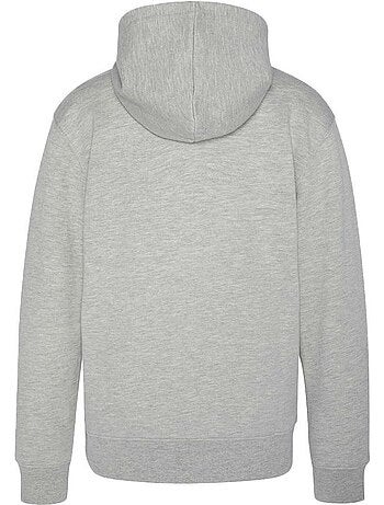 Sweat com Capuz Schott Cinzento para Homem com Logótipo