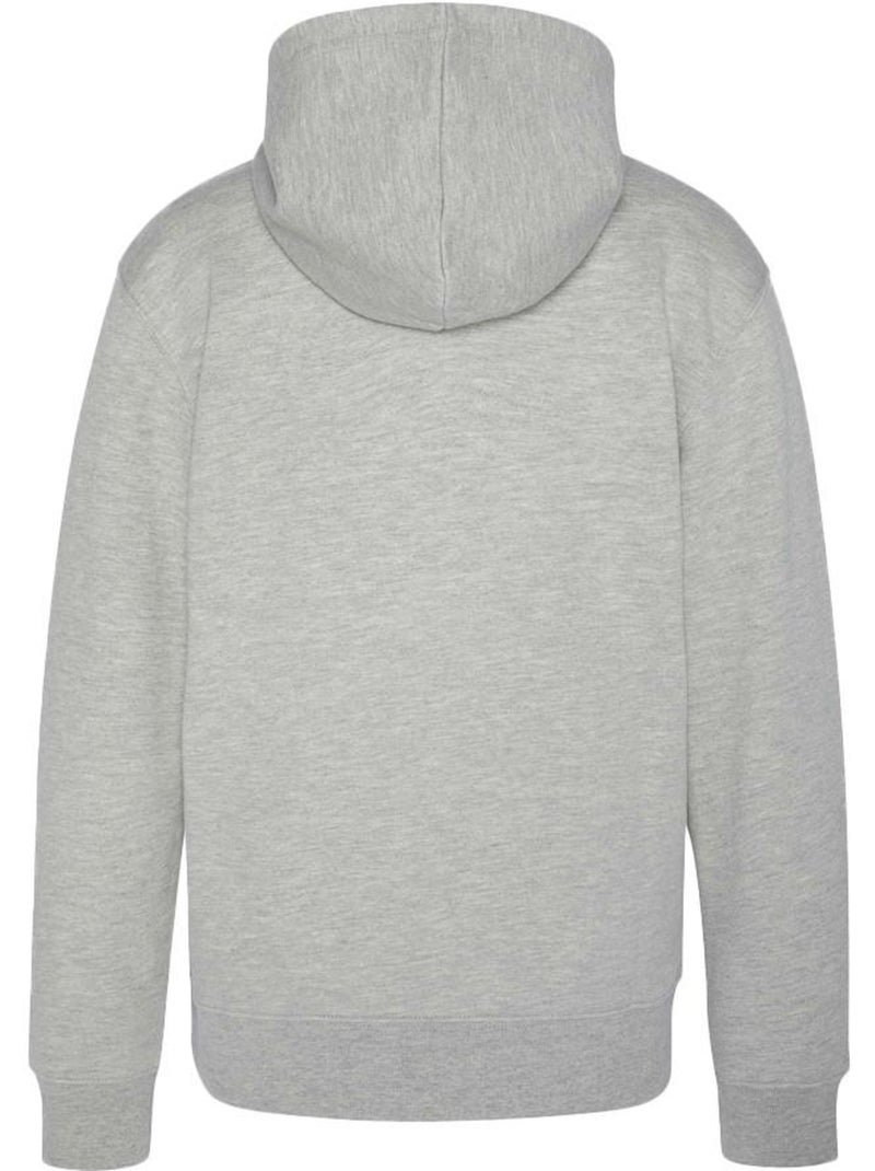 Sweat com Capuz Schott Cinzento para Homem com Logótipo Cinza-prateado - Kiabi