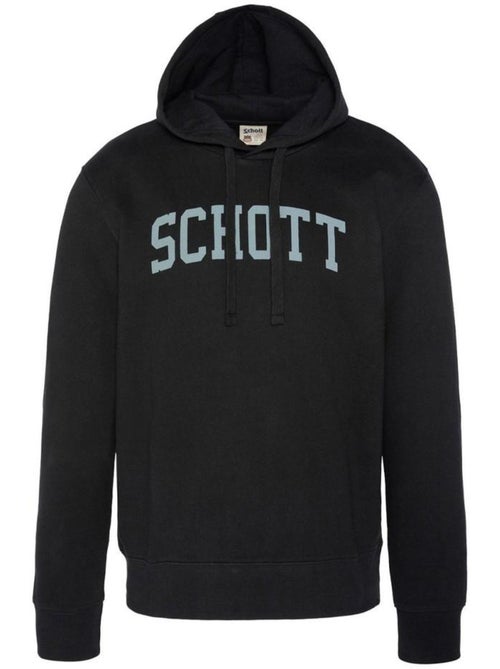 Sweat com capuz schott para homem, preto com logótipo - Kiabi Sweat com capuz schott para homem, preto com logótipo - Kiabi