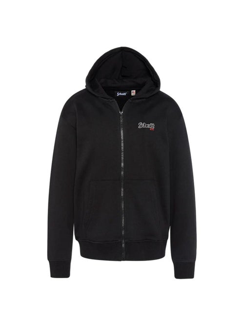 Sweat com Capuz Schott SAM para Rapaz - Preto - Kiabi