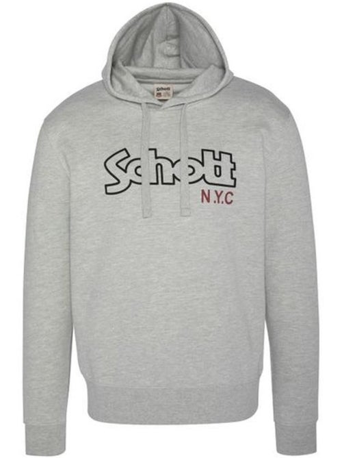 Sweat com capuz schott vintage cinzento para homem - Kiabi Sweat com capuz schott vintage cinzento para homem - Kiabi