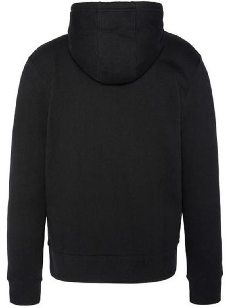 Sweat com Capuz Schott Vintage Preto para Homem Preto - Kiabi