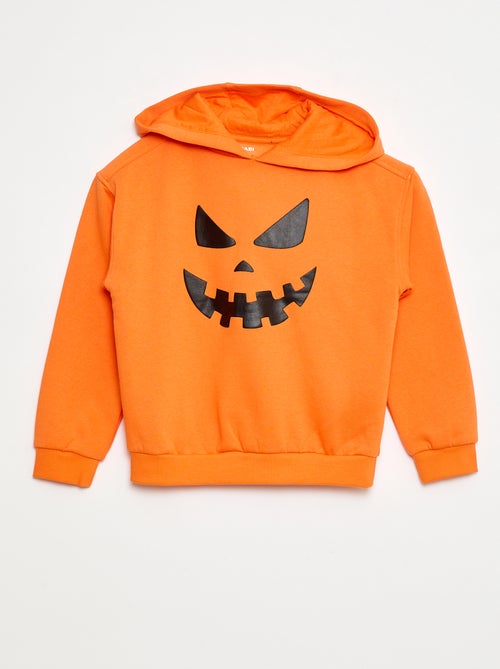 Sweat com capuz temático de 'Halloween' - Kiabi