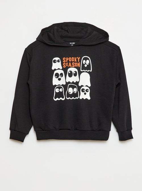 Sweat com capuz temático de 'Halloween' - Kiabi