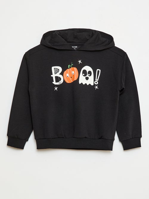 Sweat com capuz temático de 'Halloween' - Kiabi