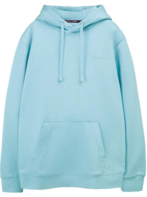 Sweat com capuz turquesa para homem teddy smith nark - Kiabi