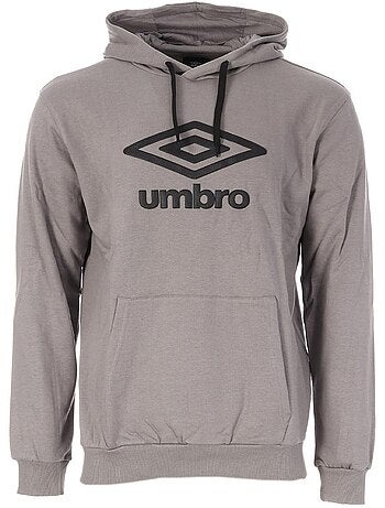 Sweat com Capuz Umbro Bas Net Cinzento para Homem
