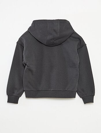 Sweat com capuz 'Universal' 'Wicked' em algodão liso