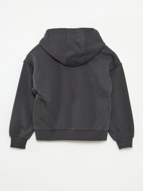 Sweat com capuz 'Universal' 'Wicked' em algodão liso - Kiabi