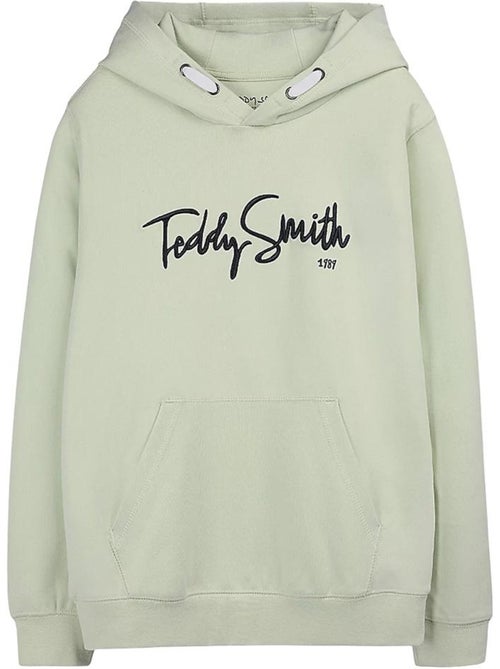 Sweat com capuz verde claro para rapaz teddy smith evry1 - Kiabi Sweat com capuz verde claro para rapaz teddy smith evry1 - Kiabi