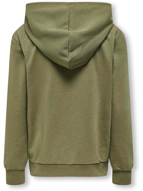 Sweat com capuz verde para menina kids only kogrosa - Kiabi Sweat com capuz verde para menina kids only kogrosa - Kiabi