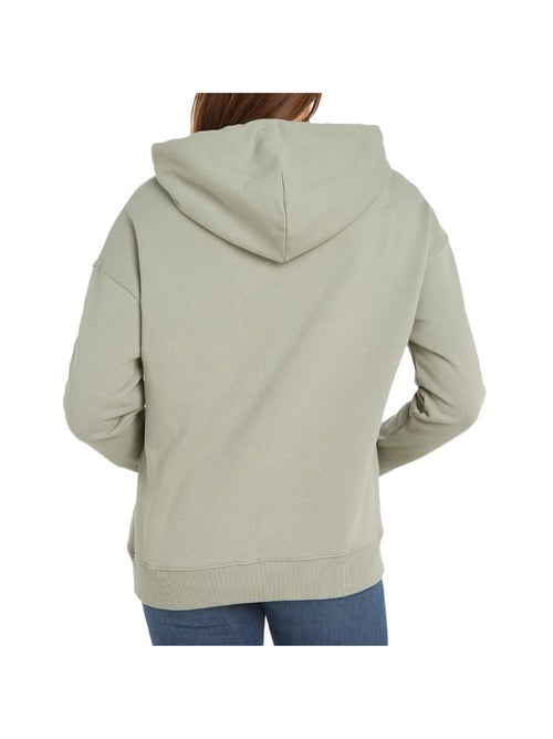Sweat com Capuz Verde para Mulher Tommy Hilfiger Badge - Kiabi Sweat com Capuz Verde para Mulher Tommy Hilfiger Badge - Kiabi