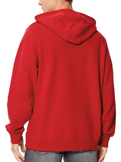 Sweat com capuz vermelho guess roy para homem - Kiabi Sweat com capuz vermelho guess roy para homem - Kiabi