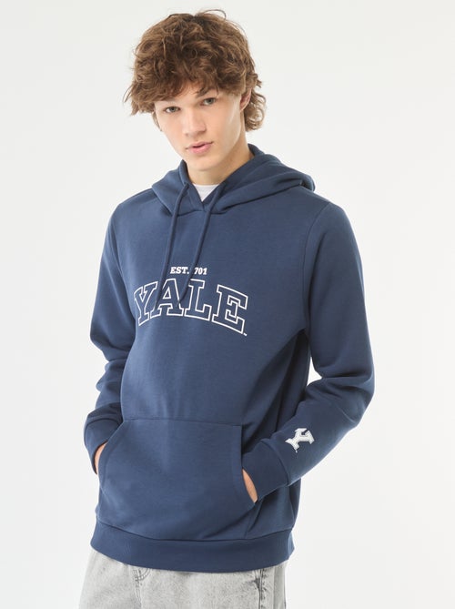 Sweat com capuz 'Yale' - Kiabi