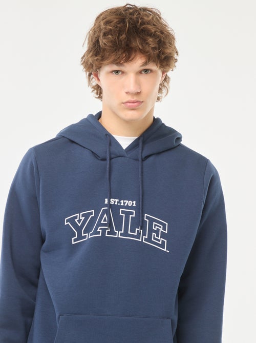 Sweat com capuz 'Yale' - Kiabi