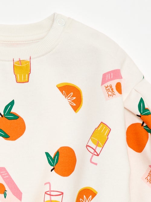 Sweat com estampado fantasia - Grafik Edition - Kiabi