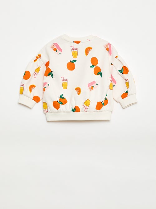 Sweat com estampado fantasia - Grafik Edition - Kiabi