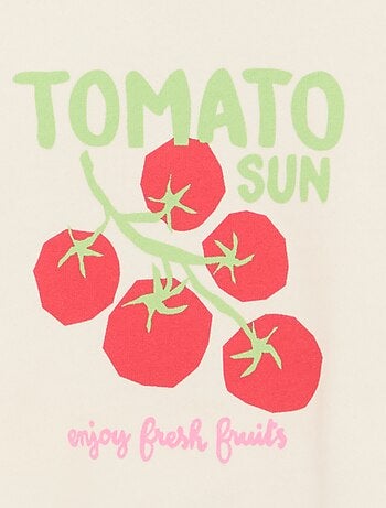 Sweat com estampado fantasia