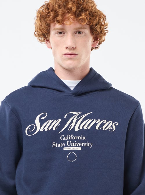 Sweat com estampado fantasia em algodão liso - Kiabi