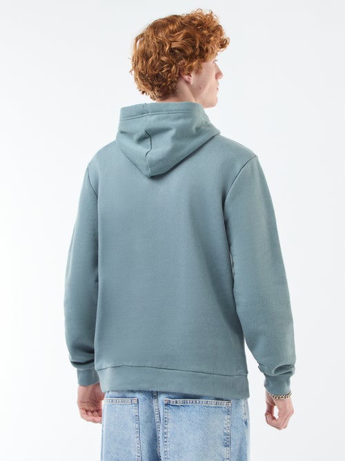 Sweat com estampado fantasia em algodão liso - Kiabi