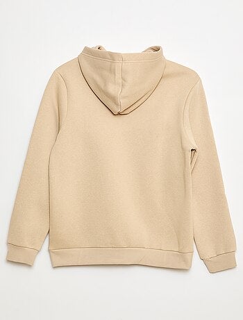 Sweat com estampado fantasia em algodão liso