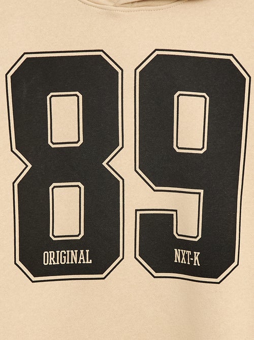 Sweat com estampado fantasia em algodão liso - Kiabi