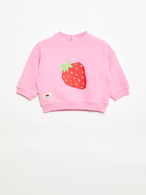 Sweat com estampado fantasia - Kiabi