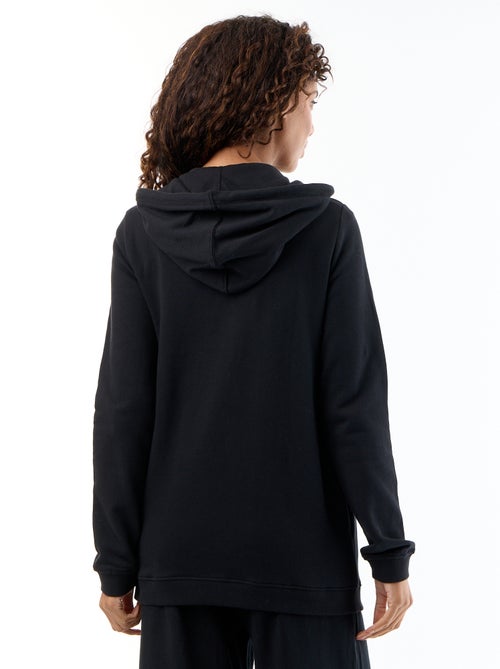 Sweat com fecho e capuz de amamentação - Kiabi