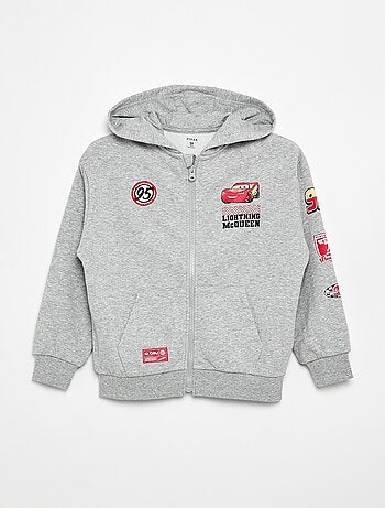 Sweat com fecho e capuz 'Disney' 'Cars'