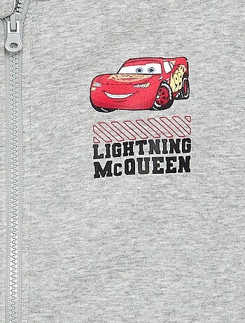 Sweat com fecho e capuz 'Disney' 'Cars'