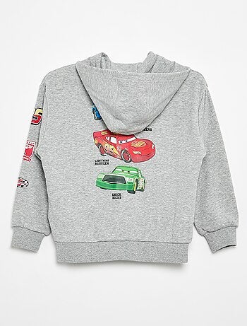 Sweat com fecho e capuz 'Disney' 'Cars'