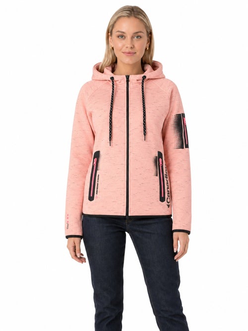 Sweat com fecho e capuz fanatic – canadian peak - Kiabi Sweat com fecho e capuz fanatic – canadian peak - Kiabi