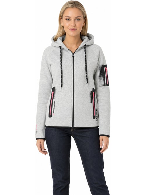 Sweat com fecho e capuz fanatic – canadian peak - Kiabi Sweat com fecho e capuz fanatic – canadian peak - Kiabi