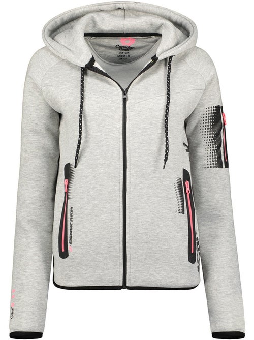 Sweat com fecho e capuz fanatic – canadian peak - Kiabi Sweat com fecho e capuz fanatic – canadian peak - Kiabi