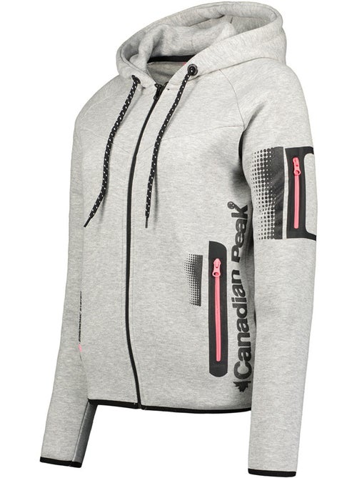 Sweat com fecho e capuz fanatic – canadian peak - Kiabi Sweat com fecho e capuz fanatic – canadian peak - Kiabi