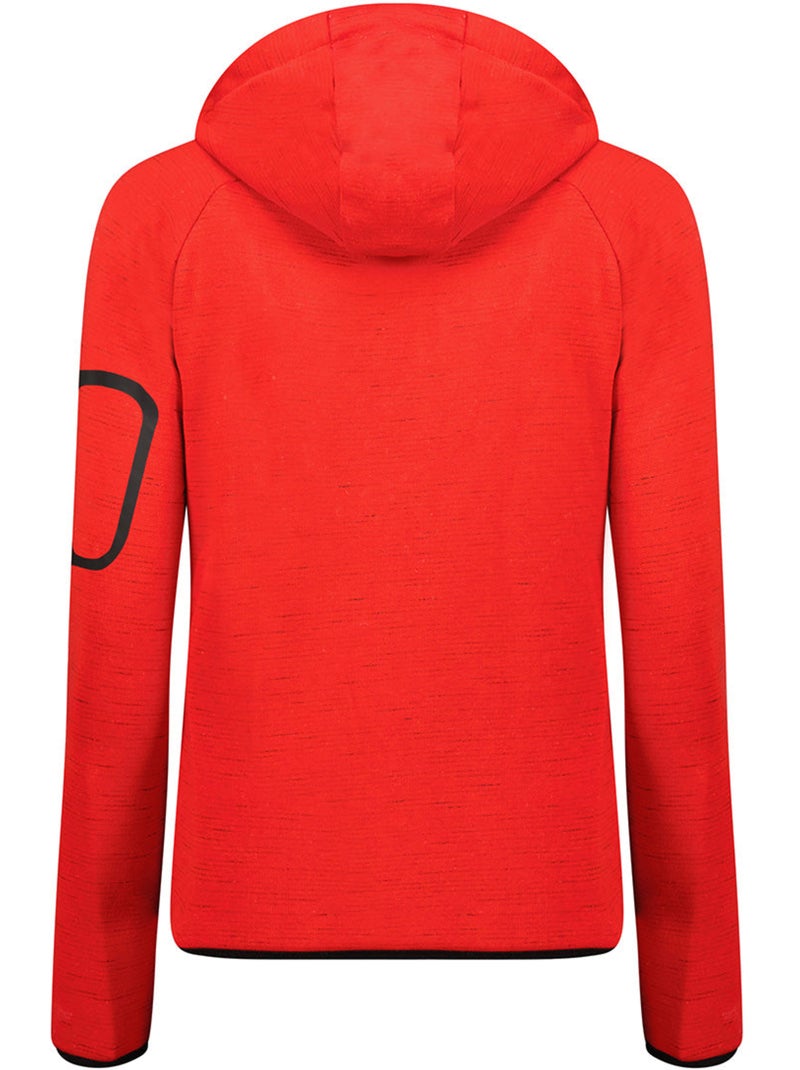Sweat com fecho e capuz fanatic – canadian peak Vermelho - Kiabi