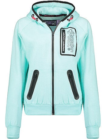 Sweat com fecho e capuz forrado fonaldeak – canadian peak