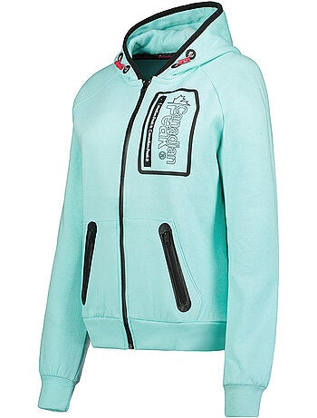 Sweat com fecho e capuz forrado fonaldeak – canadian peak