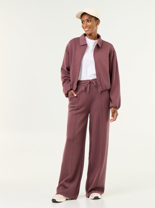 Sweat com fecho e gola de camisa - Kiabi Sweat com fecho e gola de camisa - Kiabi