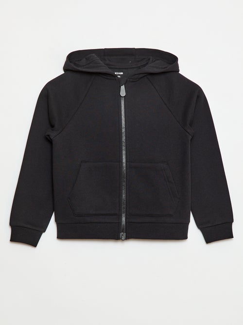 Sweat com fecho éclair magnético com capuz - So Easy - Kiabi