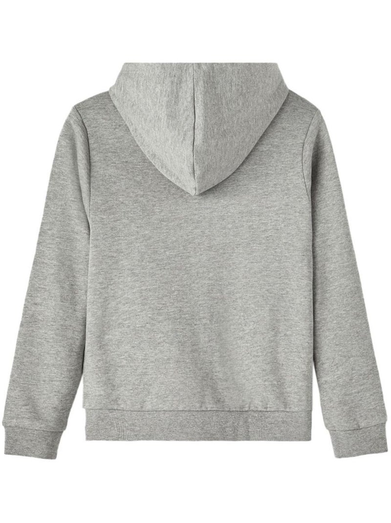 Sweat com Fecho para Menina Name It Folise Cinzento Cinza-prateado - Kiabi