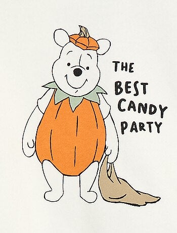 Sweat com 'Winnie' da 'Disney' com capuz